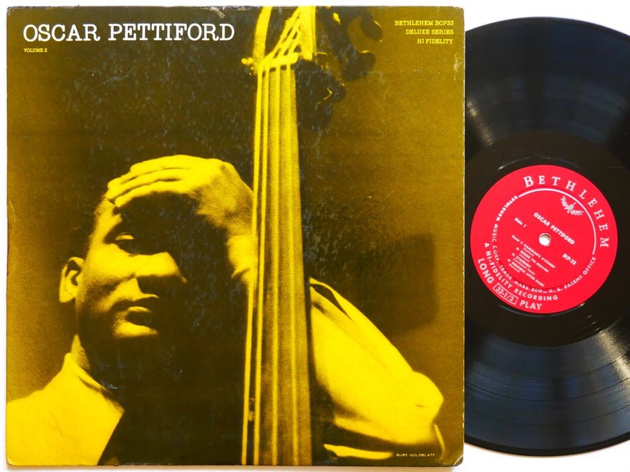 OSCAR PETTIFORD Volume 2 LP BETHLEHEM BCP 33 US 1955 MONO Donald Byrd Gigi Gryce