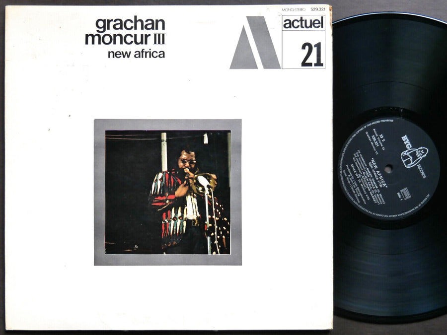 GRACHAN MONCUR III New Africa LP BYG ACTUEL 529.321 FRANCE 1969 Alan Silva