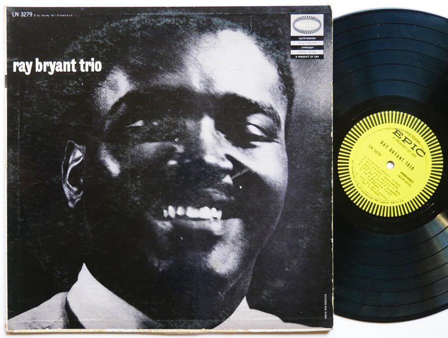 RAY BRYANT Trio LP EPIC LN 3279 US 1956 DG MONO JAZZ Kenny Clarke Candido