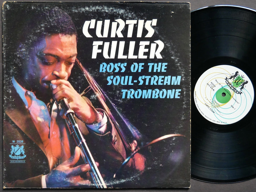 CURTIS FULLER Boss Of The Soul-Stream Trombone LP WARWICK W 2038 DG Yusef Lateef