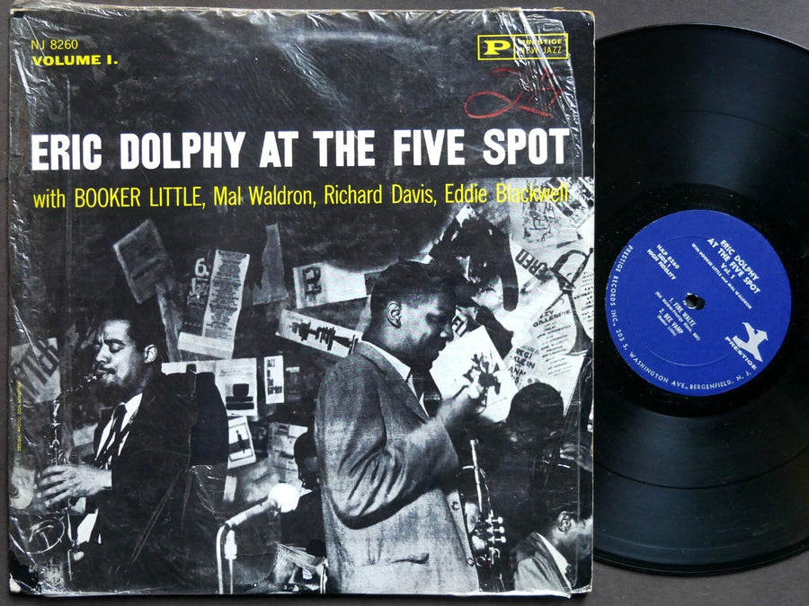 ERIC DOLPHY At The Five Spot Volume 1 LP PRESTIGE NJLP 8260 RVG MONO Mal Waldron