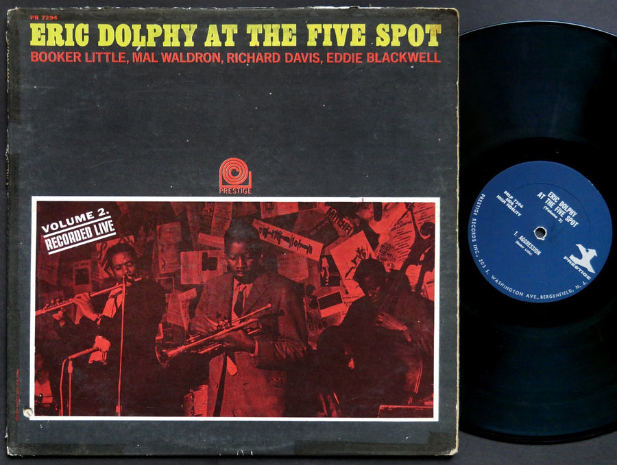 ERIC DOLPHY At The Five Spot Volume 2 LP PRESTIGE PRLP 7294 RVG MONO Mal Waldron
