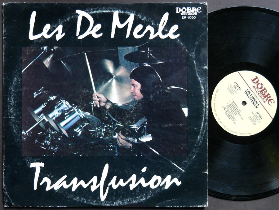 LES DEMERLE Transfusion LP DOBRE RECORDS DR 1020 US 1978 Jazz Funk