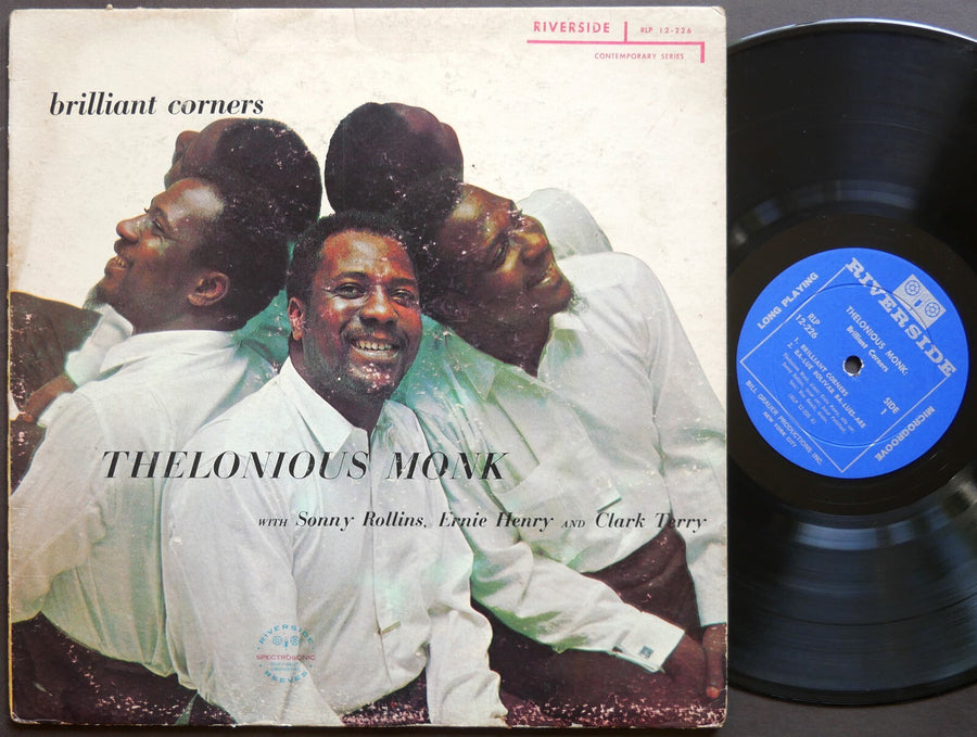 THELONIOUS MONK SONNY ROLLINS Brilliant Corners LP RIVERSIDE RLP 12-226 DG MONO