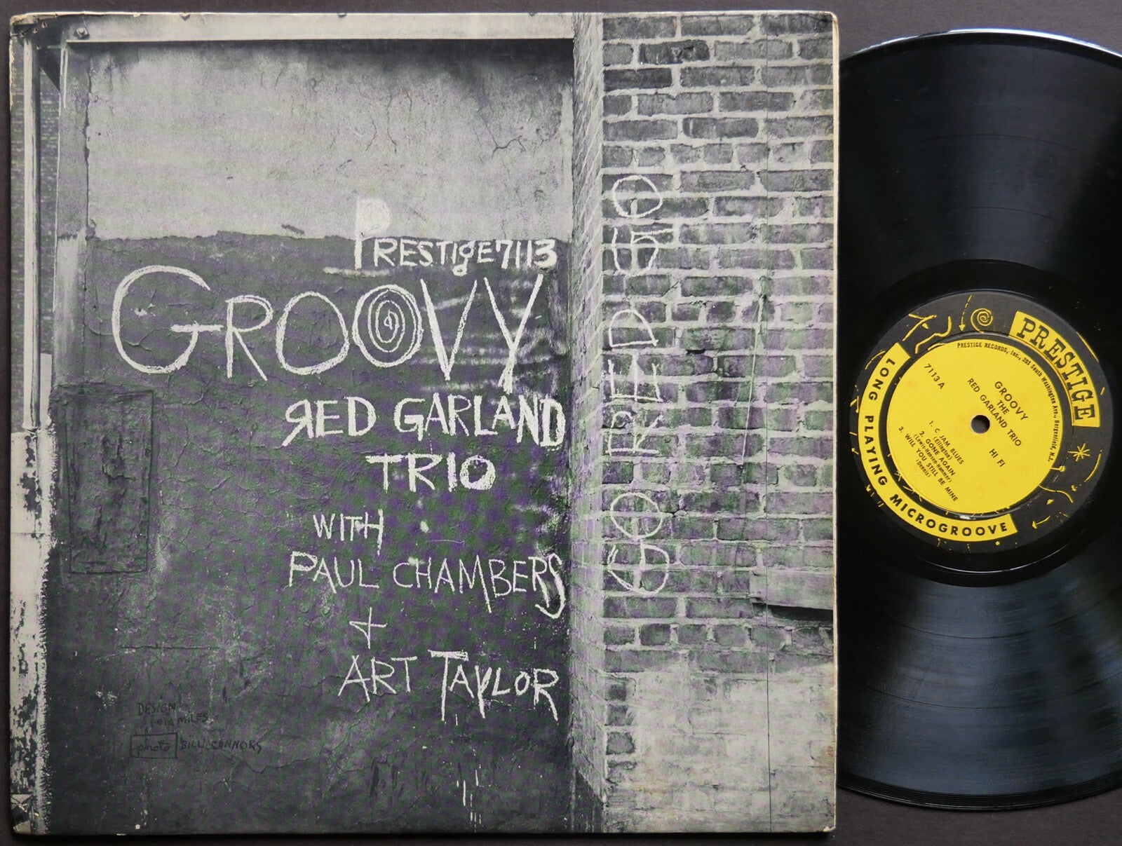 RED GARLAND TRIO Groovy LP PRESTIGE PRLP 7113 US 1958 NJ DG MONO Paul Chambers