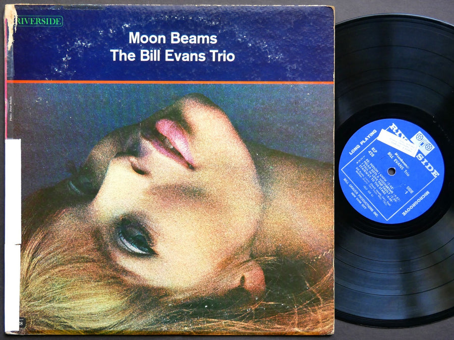BILL EVANS TRIO Moon Beams LP RIVERSIDE RECORDS RLP 428 US 1962 MONO Paul Motian