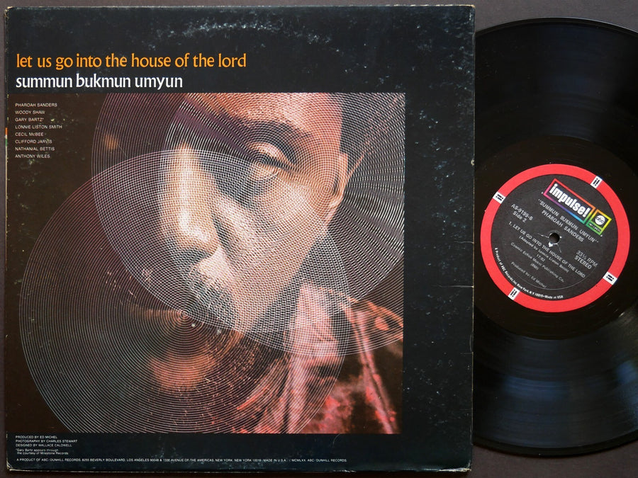PHAROAH SANDERS Summun Bukmun Umyun LP IMPULSE AS-9199 Gary Bartz Cecil McBee