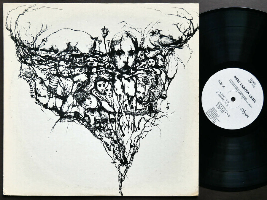 GIUSEPPI LOGAN More LP ESP DISK ESP 1013 US 1966 FREE JAZZ Milford Graves VG+