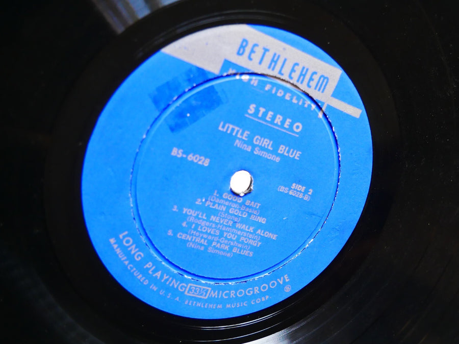 NINA SIMONE Little Girl Blue LP BETHLEHEM RECORDS BS-6028 US 1959 DG ST JAZZ