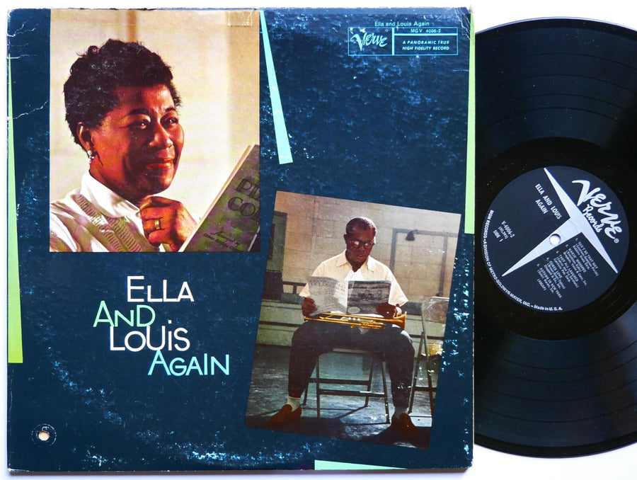ELLA FITZGERALD LOUIS ARMSTRONG Ella And Louis Again LP VERVE MGV 4006-2 US 1957