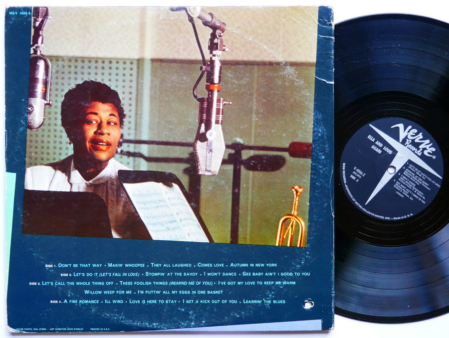 ELLA FITZGERALD LOUIS ARMSTRONG Ella And Louis Again LP VERVE MGV 4006-2 US 1957