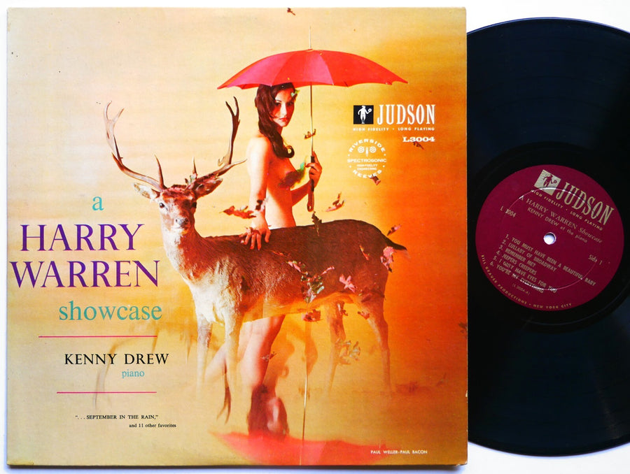 KENNY DREW A Harry Warren Showcase LP JUDSON L3004 US 1957 DG MONO Wilbur Ware