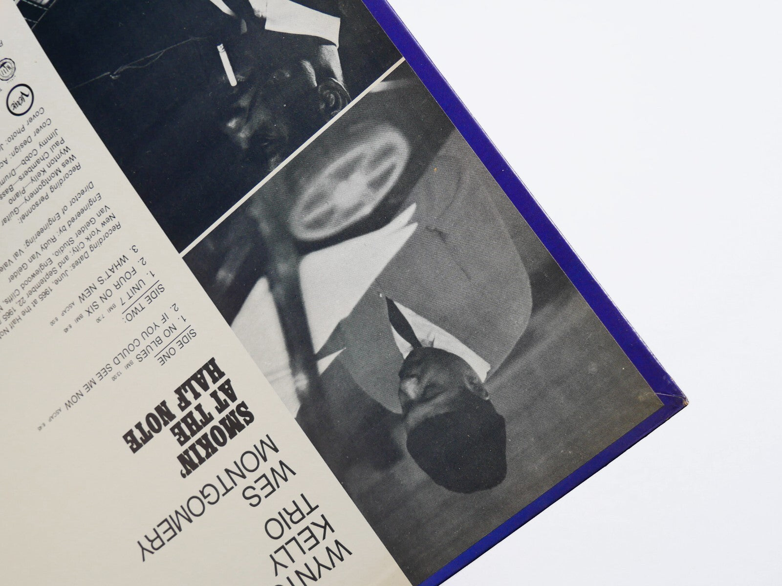 WYNTON KELLY WES MONTGOMERY Smokin' At The Half Note LP VERVE V6-8633 RVG DG VG+