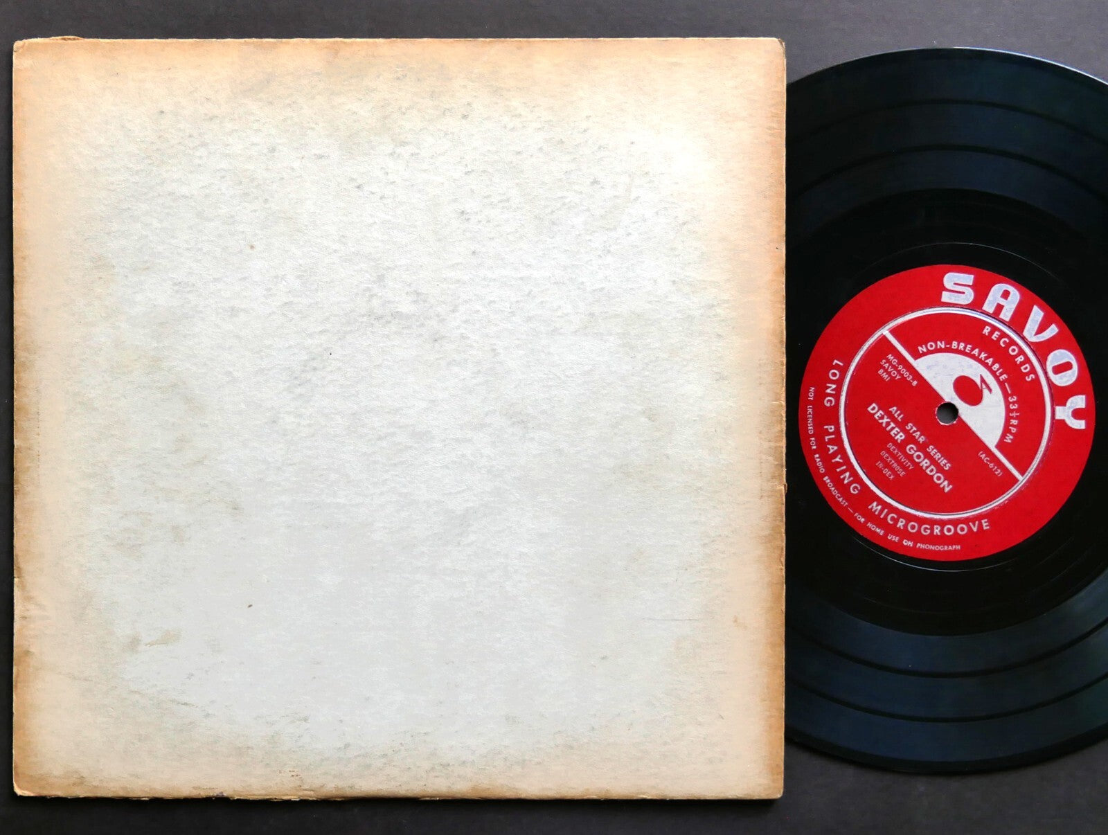 DEXTER GORDON New Sounds In Modern Music Vol.1 LP SAVOY MG 9003 10" Art Blakey
