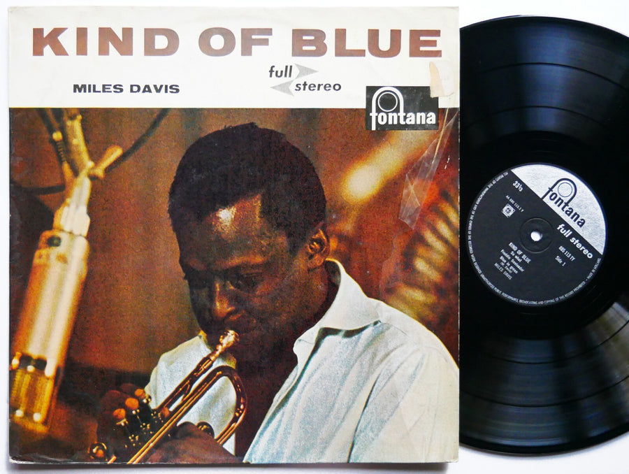 MILES DAVIS Kind Of Blue LP FONTANA 885 113 TY NL 1960 John Coltrane Bill Evans