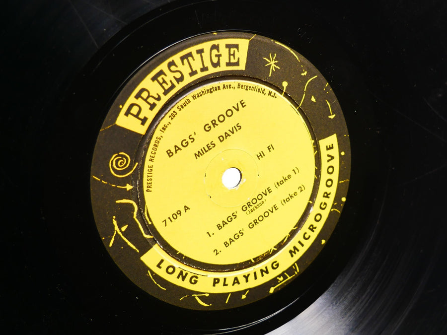 MILES DAVIS Bags Groove LP PRESTIGE 7109 NJ MONO Sonny Rollins Thelonious Monk