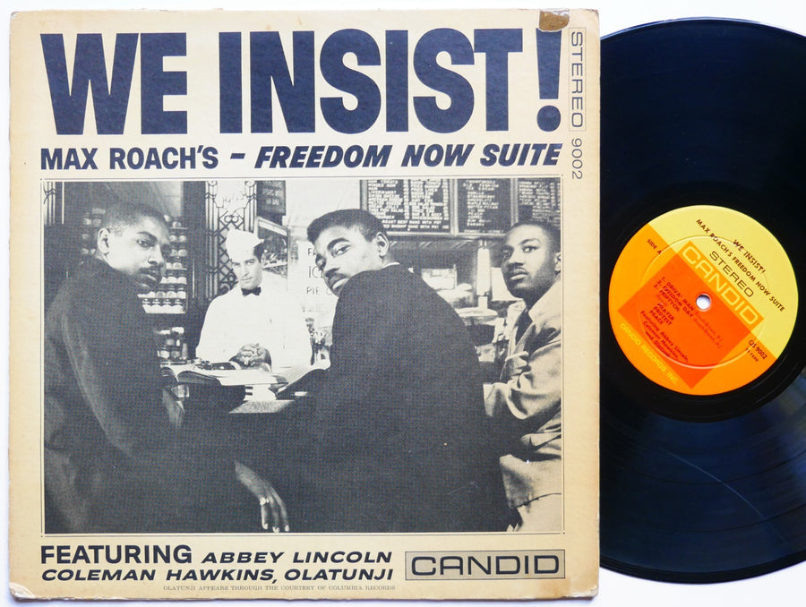 MAX ROACH We Insist! LP CANDID CJS 9002 DG ST JAZZ Booker Little Abbey Lincoln