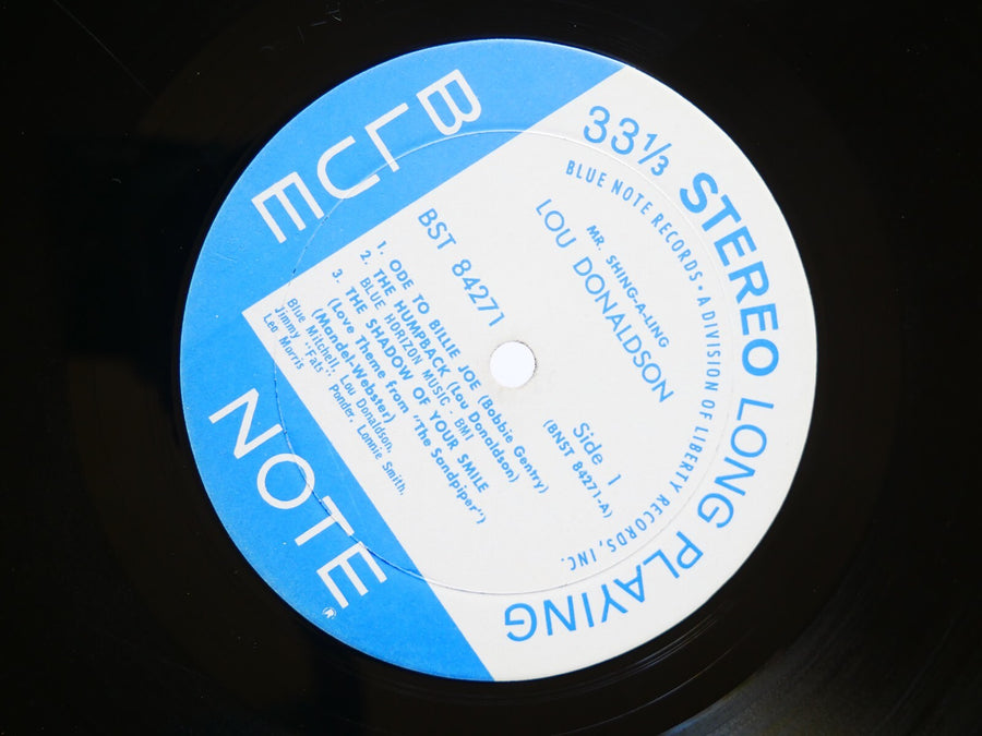 LOU DONALDSON Mr. Shing-A-Ling LP BLUE NOTE BST 84271 US 1967 RVG Blue Mitchell