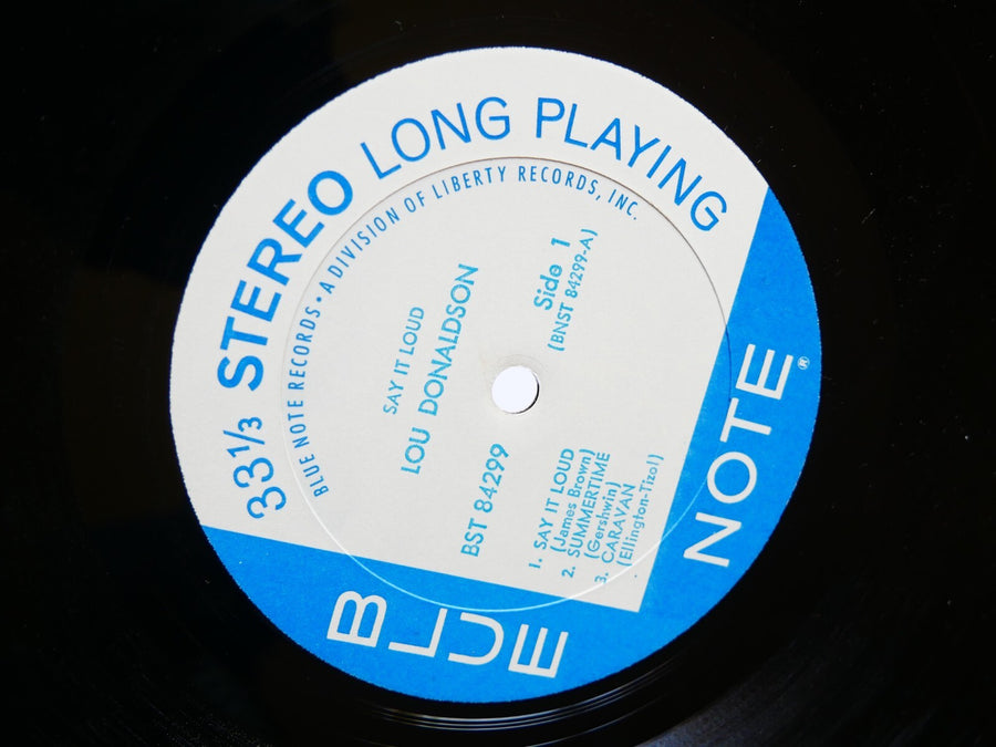 LOU DONALDSON Say It Loud! LP BLUE NOTE BST 84299 US 1969 RVG JAZZ Blue Mitchell