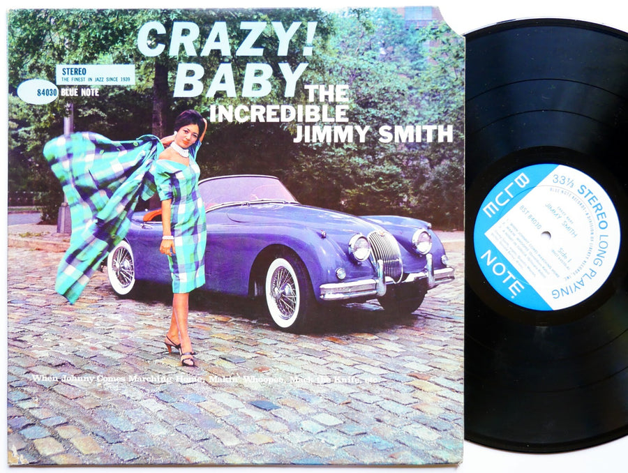 JIMMY SMITH Crazy! Baby LP BLUE NOTE BST 84030 US 1966 LIBERTY Quentin Warren