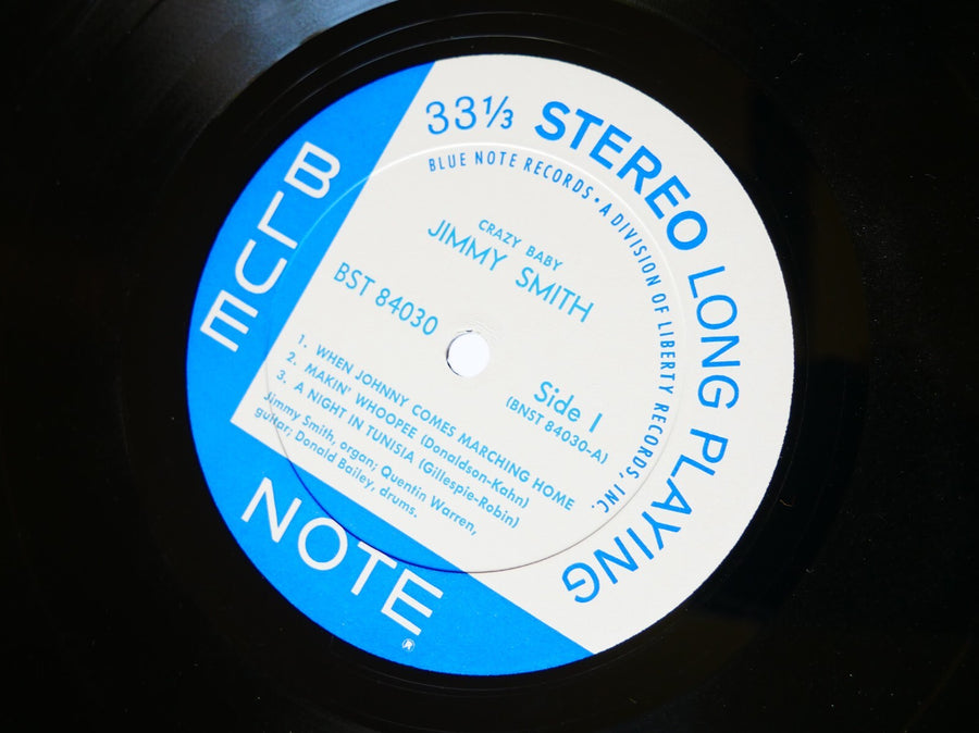 JIMMY SMITH Crazy! Baby LP BLUE NOTE BST 84030 US 1966 LIBERTY Quentin Warren