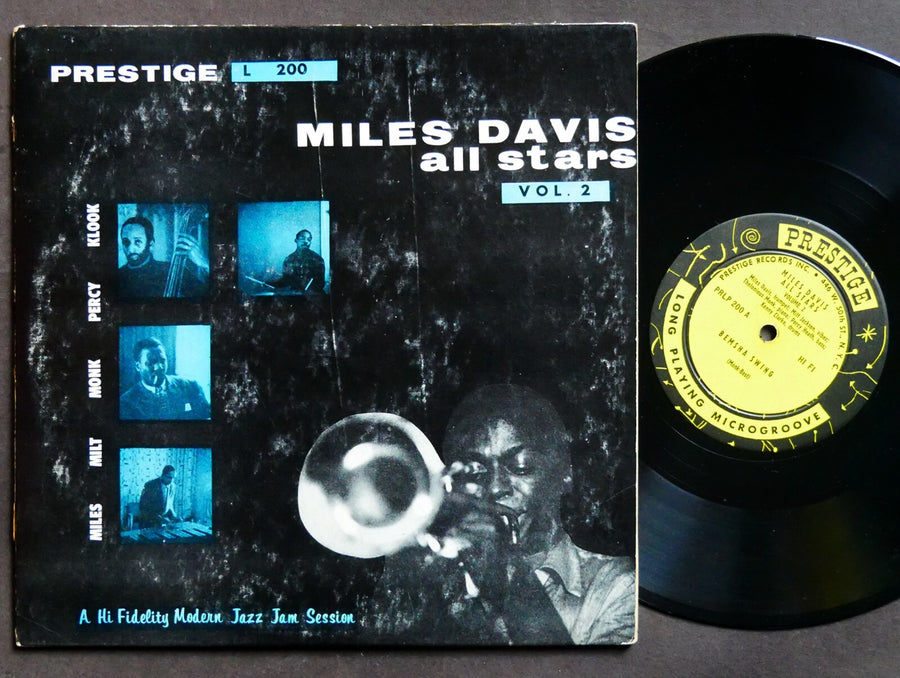 MILES DAVIS All Stars Vol.2 PRESTIGE LP 200 US 1955 RVG EAR MONO Thelonious Monk