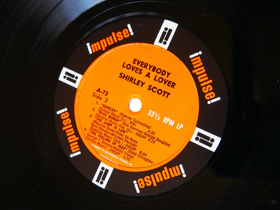 SHIRLEY SCOTT Everybody Loves A Lover LP IMPULSE! A-73 MONO Stanley Turrentine
