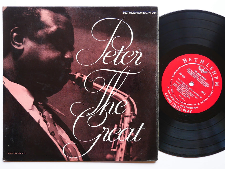 PETE BROWN Sextette Peter The Great LP BETHLEHEM BCP 1011 US '55 MONO Joe Wilder