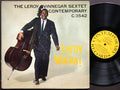 LEROY VINNEGAR Sextet Leroy Walks! LP CONTEMPORARY C 3542 DG MONO Victor Feldman