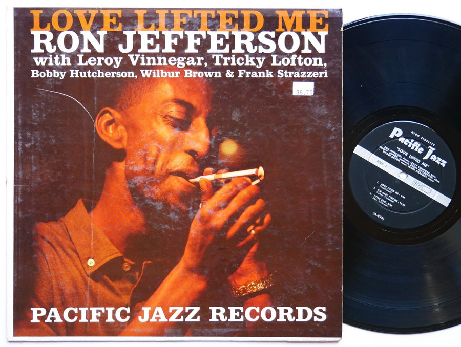 RON JEFFERSON Love Lifted Me LP PACIFIC JAZZ PJ-36 US 1962 MONO Bobby Hutcherson