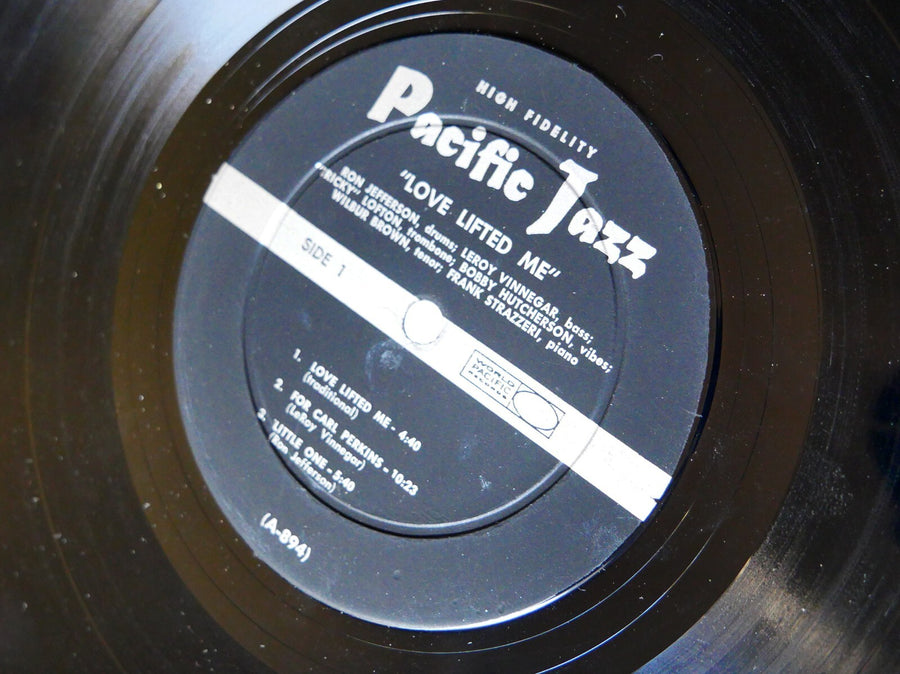 RON JEFFERSON Love Lifted Me LP PACIFIC JAZZ PJ-36 US 1962 MONO Bobby Hutcherson