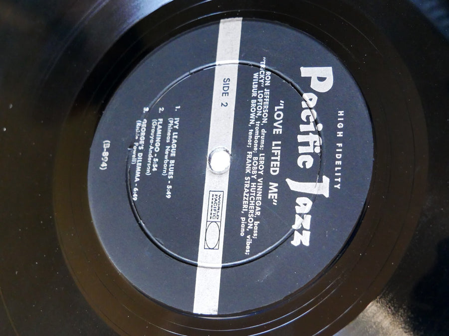 RON JEFFERSON Love Lifted Me LP PACIFIC JAZZ PJ-36 US 1962 MONO Bobby Hutcherson
