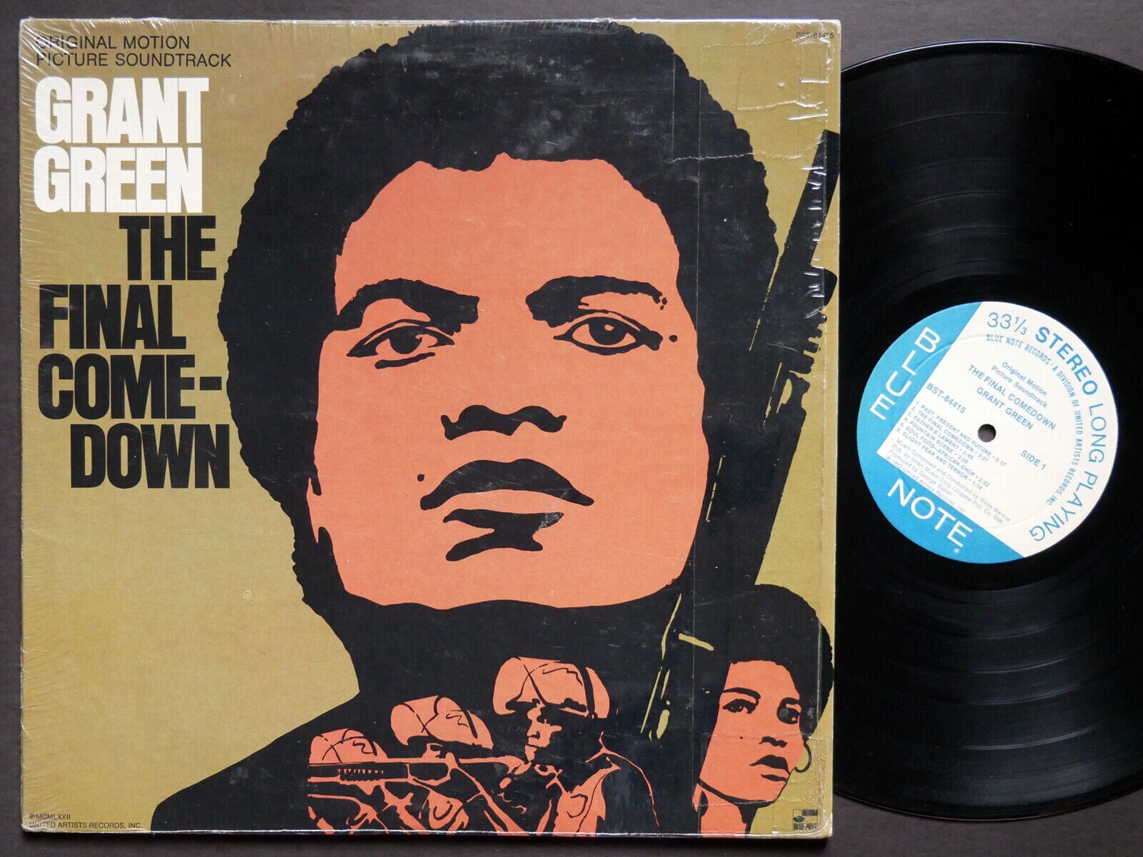 GRANT GREEN The Final Comedown LP BLUE NOTE BST 84415 US 1972 Jazz Funk CLEAN