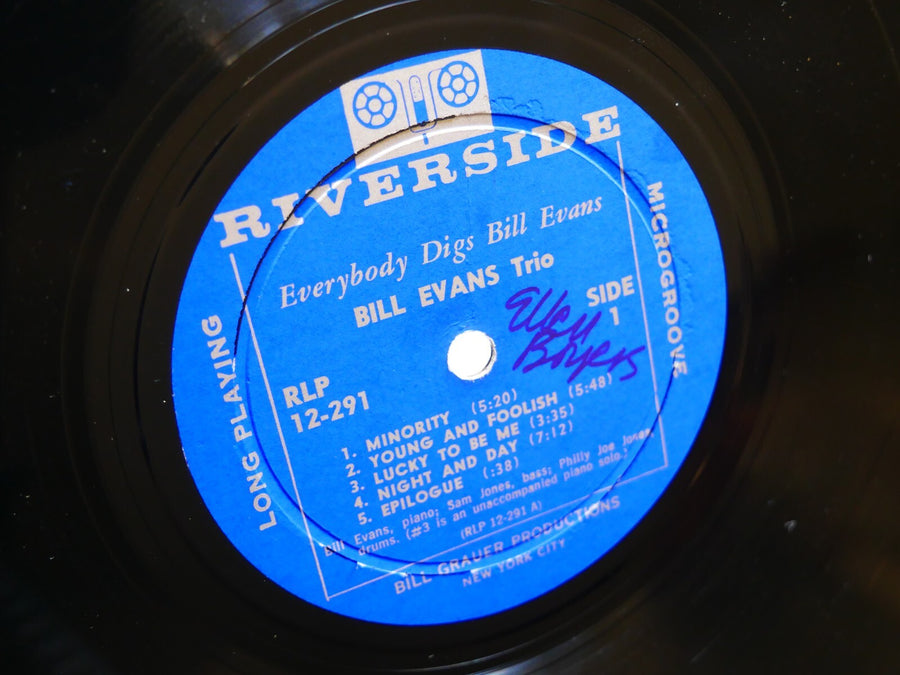BILL EVANS TRIO Everybody Digs LP RIVERSIDE RLP 12-291 US 1959 DG MONO Sam Jones