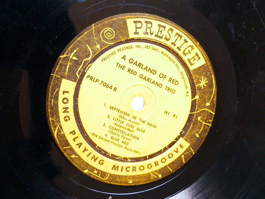 RED GARLAND A Garland Of Red LP PRESTIGE 7064 US 1958 NJ DG MONO Paul Chambers
