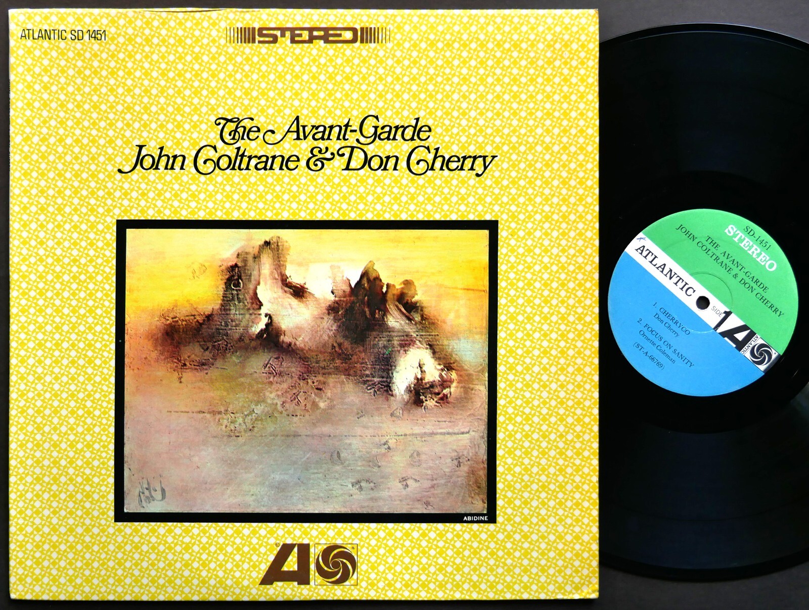 JOHN COLTRANE & DON CHERRY The Avant-Garde LP ATLANTIC SD 1451 US 1966 JAZZ VG+