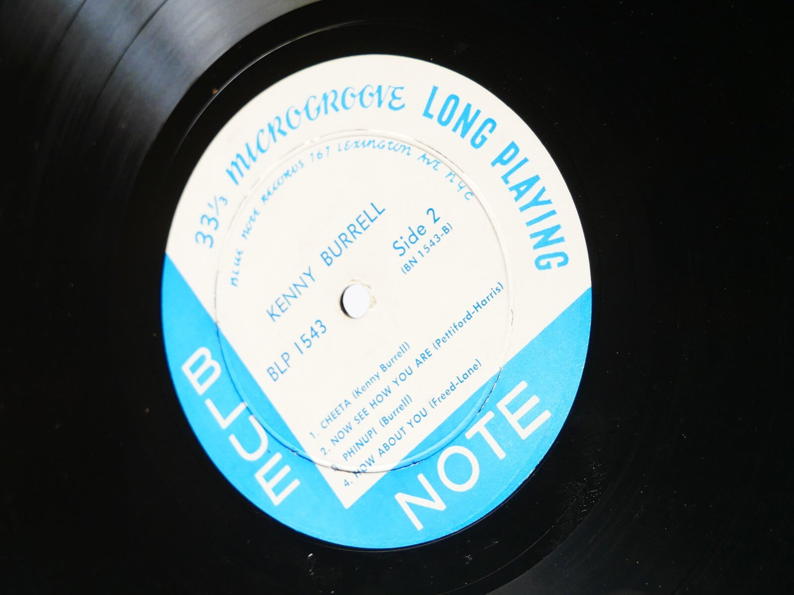 KENNY BURRELL LP BLUE NOTE BLP 1543 US 1959 FLAT LEX Kenny Dorham J.R. Monterose