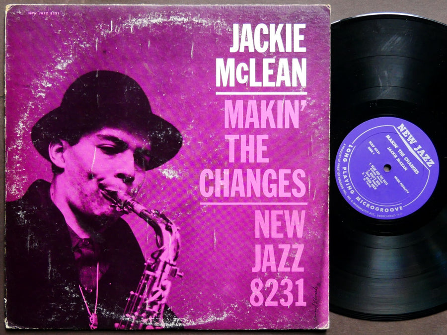 JACKIE MCLEAN Makin' The Changes LP NEW JAZZ NJLP 8231 US 1963 MONO Mal Waldron
