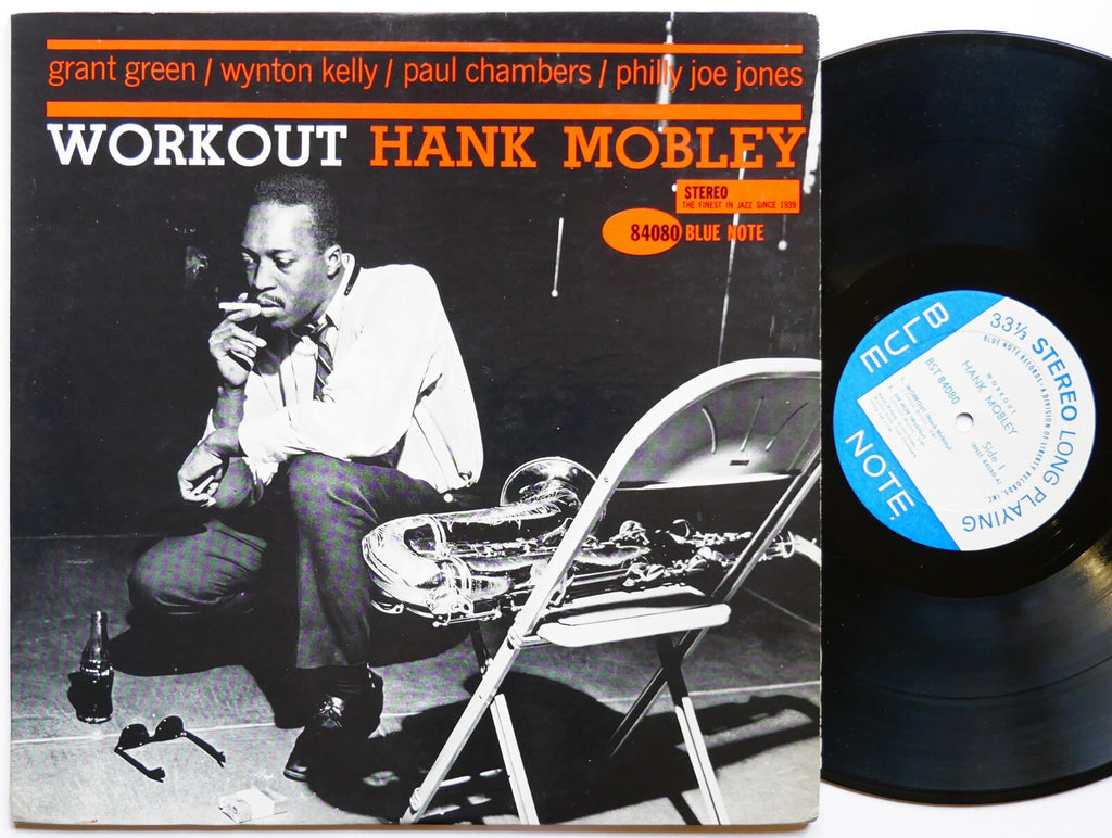 HANK MOBLEY Workout LP BLUE NOTE BST 84080 RVG LIBERTY Grant Green Wynton Kelly