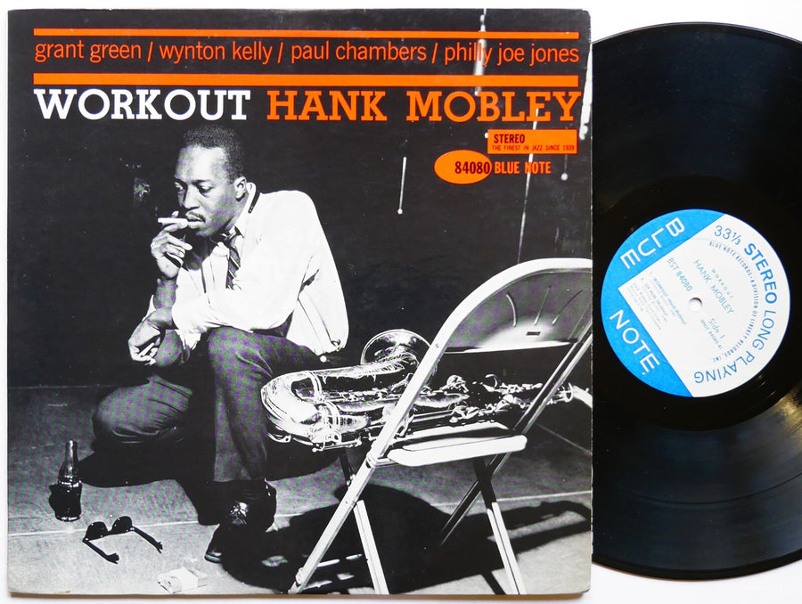 HANK MOBLEY Workout LP BLUE NOTE BST 84080 RVG LIBERTY Grant Green Wynton Kelly