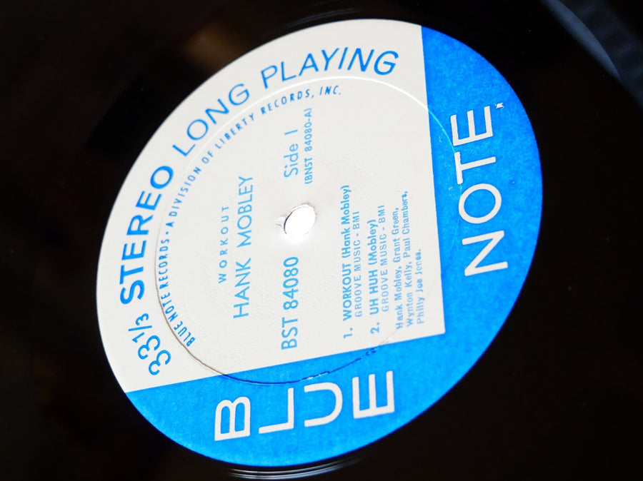 HANK MOBLEY Workout LP BLUE NOTE BST 84080 RVG LIBERTY Grant Green Wynton Kelly