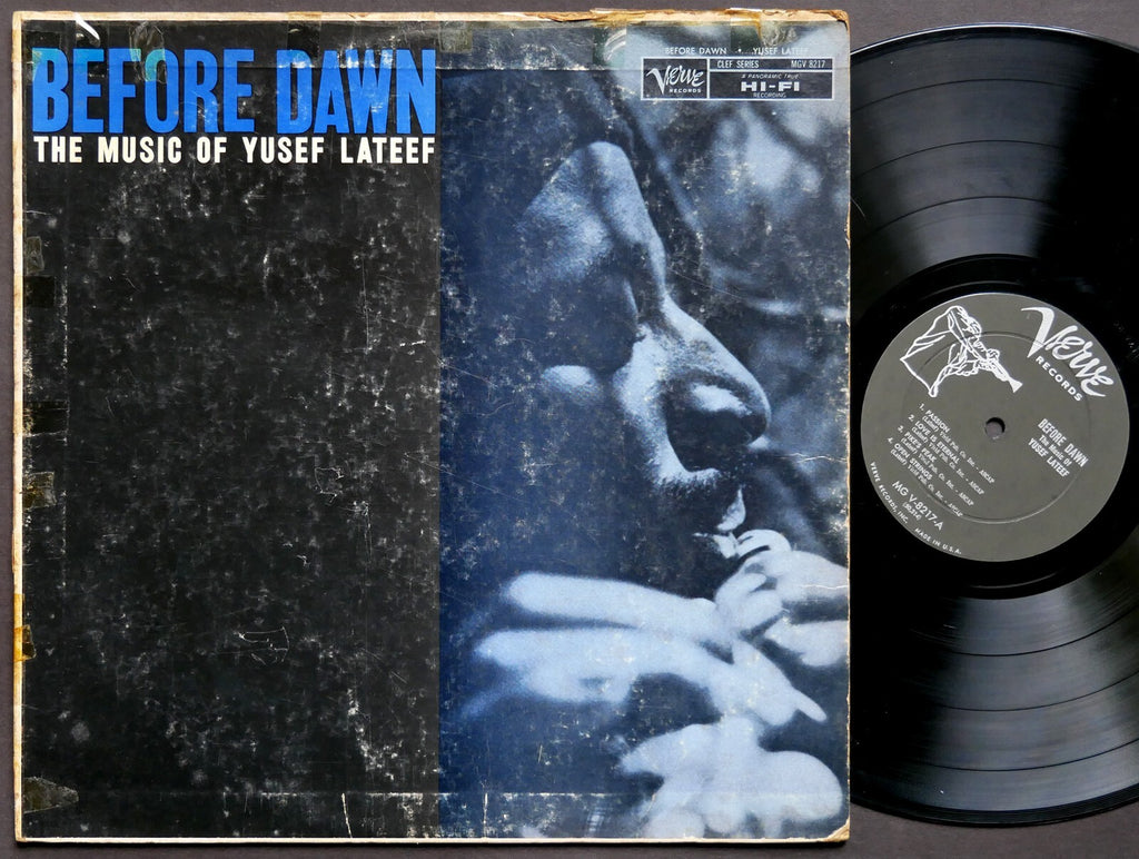 YUSEF LATEEF Before Dawn LP VERVE MG V-8217 US 1957 DG MONO JAZZ Curtis Fuller