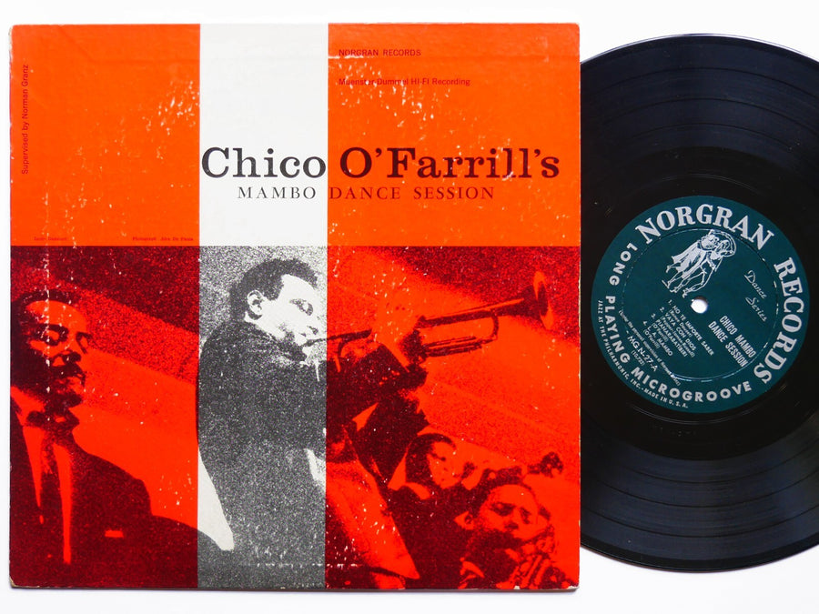 CHICO O'FARRILL Mambo Dance Session 10" LP NORGRAN RECORDS MG N-27 JAZZ DG MONO