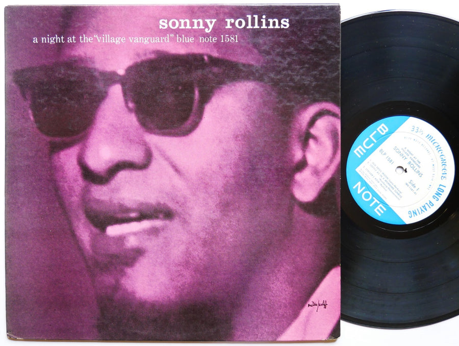 SONNY ROLLINS A Night At The Village Vanguard LP BLUE NOTE 1581 US 1959 EAR MONO