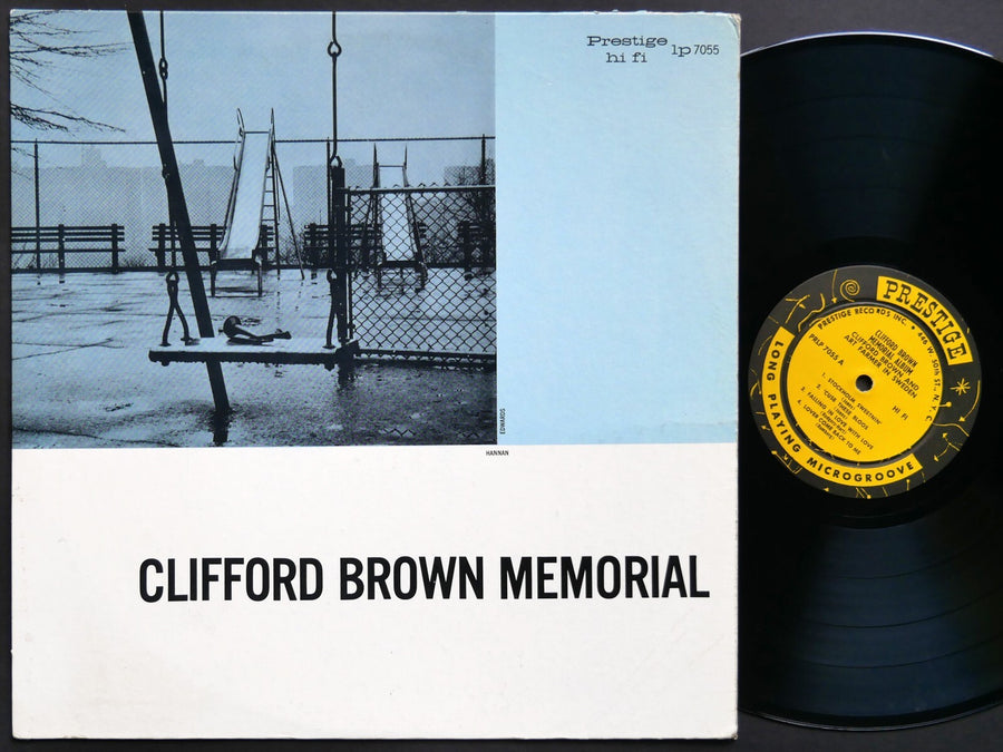 CLIFFORD BROWN Memorial LP PRESTIGE 7055 MONO W.50th Benny Golson Gigi Gryce