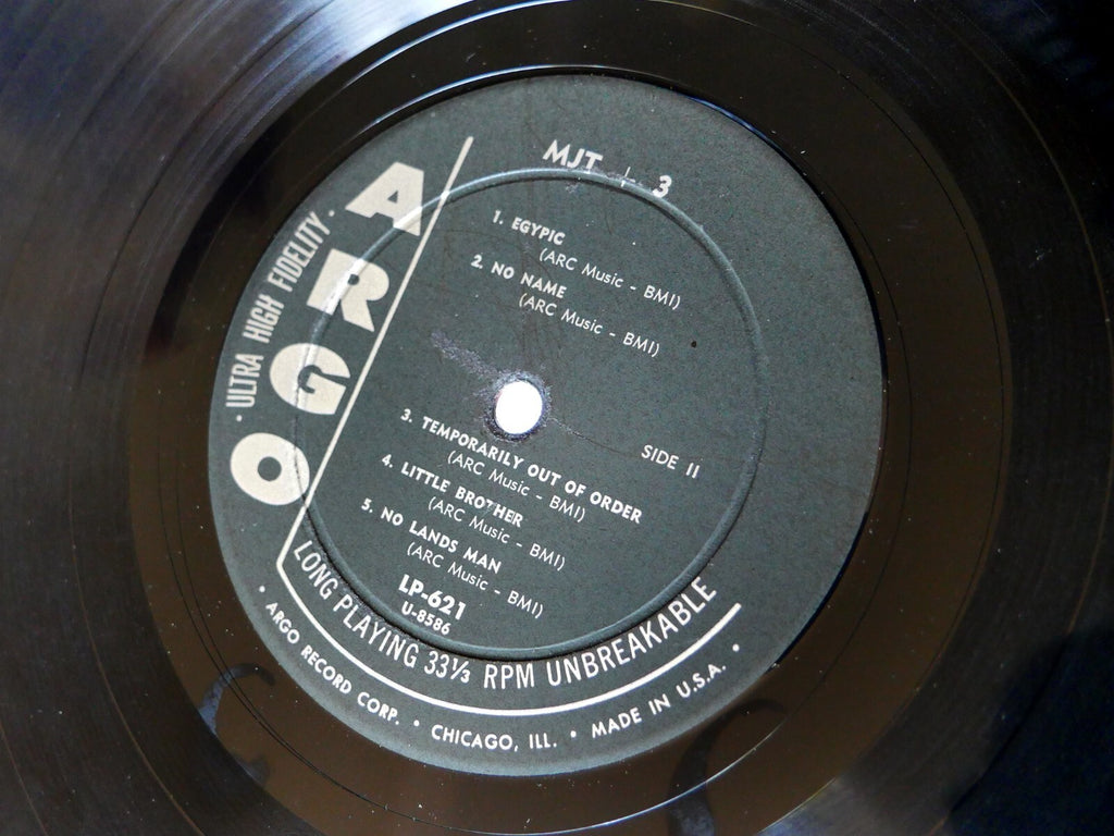 MJT + 3 LP ARGO LP 621 US 1957 JAZZ DG MONO Richard Abrahms Bob Cranshaw Daddy-O