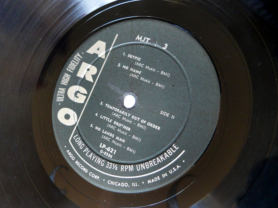 MJT + 3 LP ARGO LP 621 US 1957 JAZZ DG MONO Richard Abrahms Bob Cranshaw Daddy-O