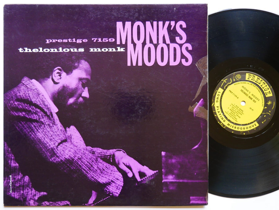 THELONIOUS MONK Monk's Moods LP PRESTIGE PRLP 7159 US 1959 NJ DG MONO Art Blakey