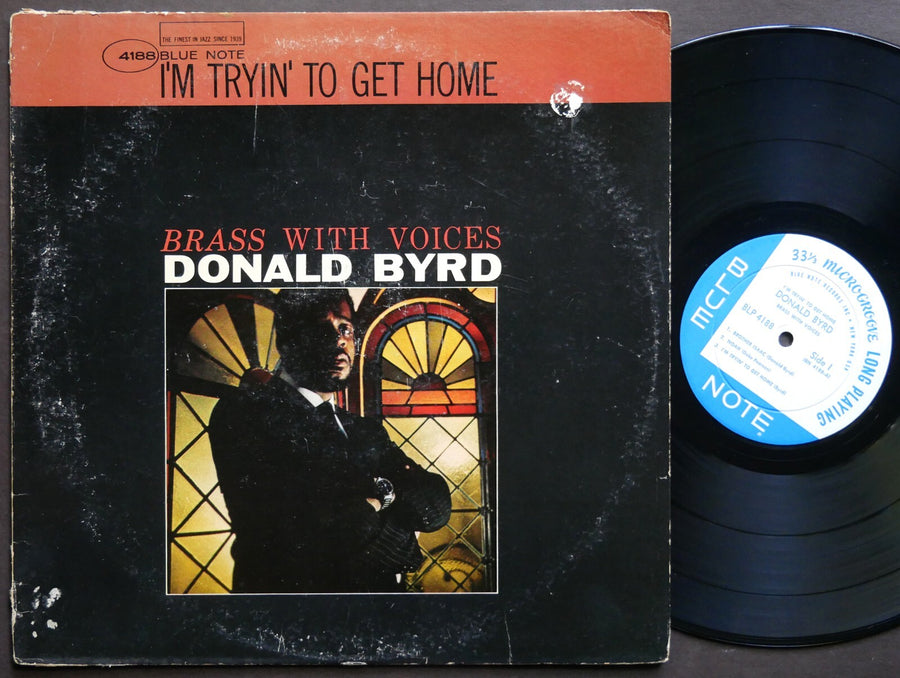 DONALD BYRD I'm Tryin' To Get Home LP BLUE NOTE 4188 EAR DG MONO Herbie Hancock