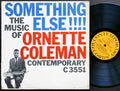 ORNETTE COLEMAN Something Else!!!! CONTEMPORARY C 3551 US '58 DG MONO Don Cherry